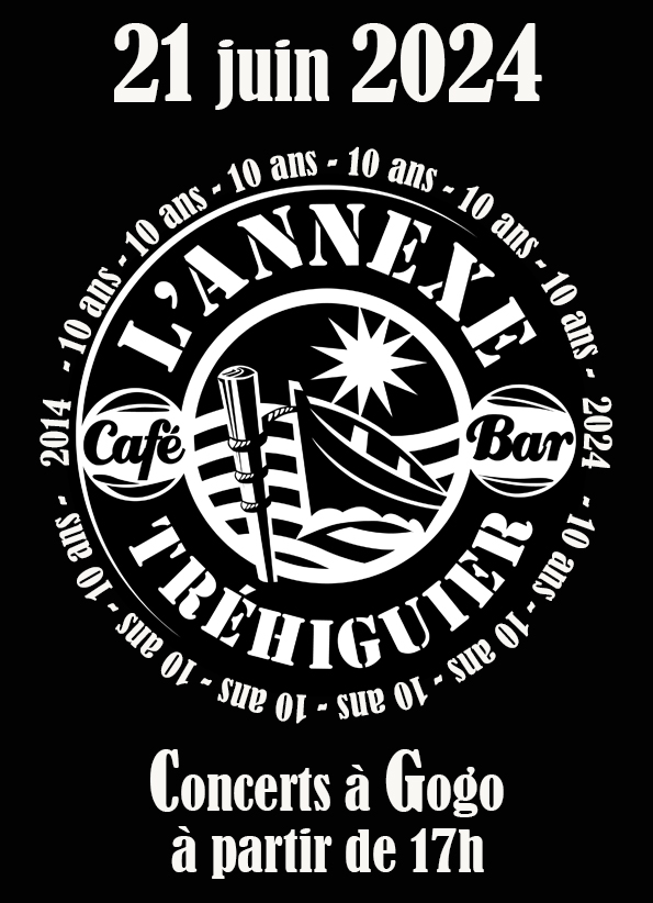 Vendredi 21 juin 17h - 10 ans de l'Annexe - Concerts à Gogo